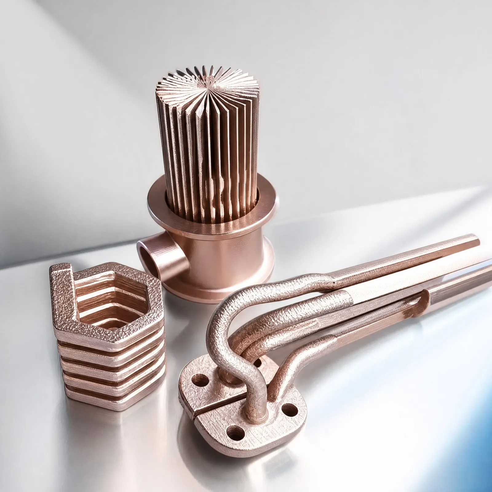 Copper thermal management parts set