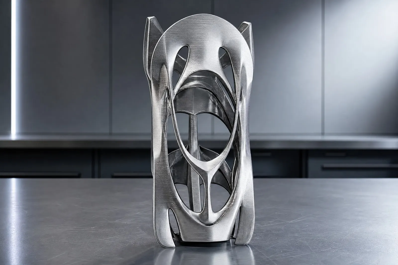 Generative lattice shell sculpture