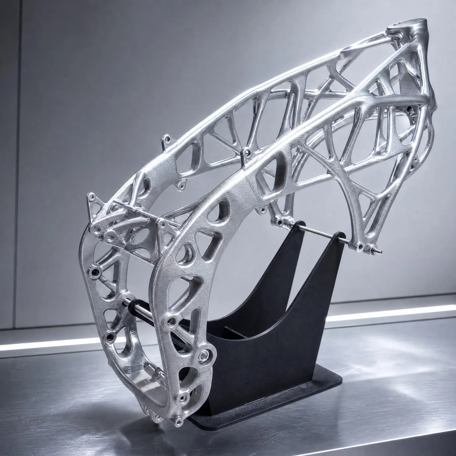 Truss structure frame rib
